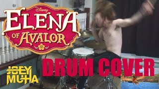 Elena of Avalor Intro Theme Drumming  JOEY MUHA [upl. by Mauretta]