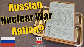 Russian NUCLEAR WAR MRE Review  NEW 24 Hour Ration TASTE TEST  EMERCOM Military Meal Ready to Eat [upl. by Ahsiemal]