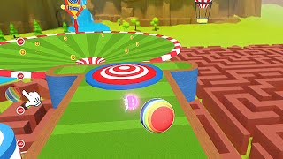 Circus Balls 🌈 Landscape Gameplay Android iOS 💥 Nafxitrix Gaming Game 4 [upl. by Aaberg829]