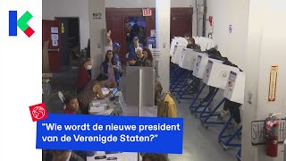 Amerikanen stemmen vandaag nieuwe president [upl. by Sofie]