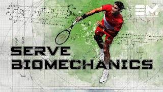 Tennis Serve Biomechanics  Serve Technical Analysis  EM Tennis [upl. by Marena]