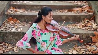 Kanmani Anbodu  Guna  Manjummel boys  Violin Cover  Ketharini sharma  Ilayaraja [upl. by Matti857]