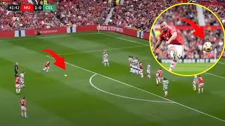 Man United Legends vs Celtic Legend 11  Wayne Rooney superb free kick goal vs Celtic [upl. by Ecinert]