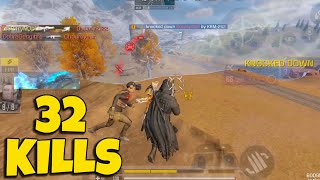 32 Kills Solo vs Squad Call Of Duty Mobile Battle Royale Gameplay [upl. by Ruff693]