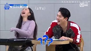 Produce X 101 MONSTA X Jooheon Trainer CUT ENG SUB EP 4 😂😂 [upl. by Adnat]