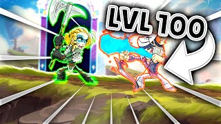 Fighting a LEVEL 100 Yumiko in Brawlhalla Ranked 1v1 [upl. by Eladnor]