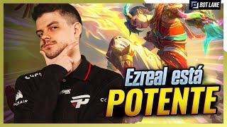 EZREAL está BROKEN em todas as lanes DE NOVO [upl. by Dympha]