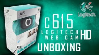 Unboxing Logitech c615 Web Cam Full HD  Español [upl. by Rochester76]