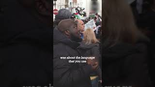 London protester explains why he supports Palestine [upl. by Kutchins574]