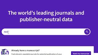 Finding Journal Impact Factors from JCR [upl. by Kreitman]