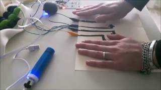 Theremin bare conductive example  Randazzini Luigi [upl. by Einnok]