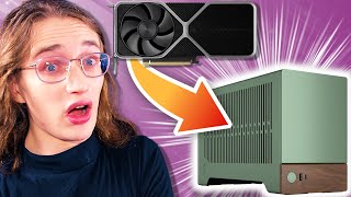 An Nvidia Graphics Card in THIS SFF Explained [upl. by Anauqcaj]