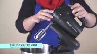 Milux MSM9512 Multi Pro Stand Mixer [upl. by Ytsihc783]