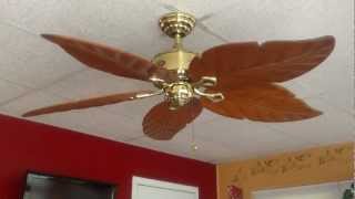 52quot Hampton Bay Antiqua Ceiling Fan [upl. by Kern]