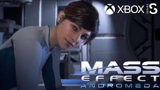 MASS EFECT ANDROMEDA  Jogo de Xbox one jogando no Xbox Séries S [upl. by Ijnek]