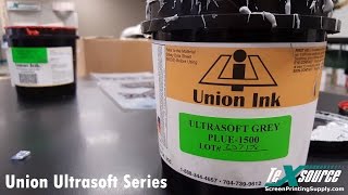 Union Ultrasoft Plastisol Ink Demonstration [upl. by Haroldson620]