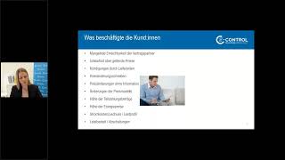 EControl Webinar quotKonsumentinnen im Fokusquot [upl. by Kirad]