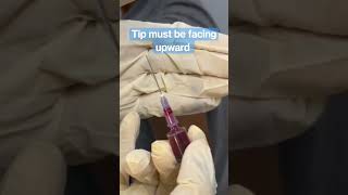 intramuscular injection at Daltoid muscle  IM Injection in hand [upl. by Edmonds309]