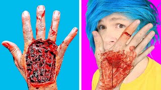 Robby Tries 28 FUN DIYS and makeup looks by 5 minute crafts HUGE Compilation 20 [upl. by Quintilla]