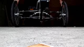 Tadpole trike front suspension test [upl. by Jeraldine]