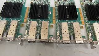 lot of 3 Mellanox CX312C ConnectX3 Pro EN 10GbE Network Adapter MCX312CXCCT [upl. by Nosrej]