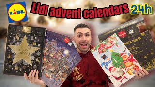 Ανοίγω advent calendars από τα Lidl για 24 ώρες  The Real Ho Ho Ho [upl. by Suciram432]