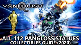 Vanquish  Collectibles Guide  All 112 Pangloss Statue Locations  AchievementTrophy [upl. by Loise]