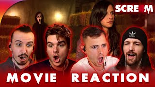 SCREAM 4 2011 MOVIE REACTION  First Time Watching [upl. by Yenahteb]