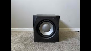 Infinity Entra Sub Two Home Theater Powered Active Subwoofer [upl. by Llenrub]