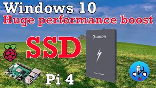 WOR Part 4 Windows 10 on Raspberry Pi 4 SSD drive [upl. by Nnaeirelav]