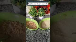 bundiya and kheera ka raytaraytarecipe  Ghar ka raytakheera recipe Ghar ka khana trending [upl. by Ecirtnahs631]