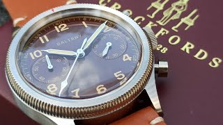 Breguet on a Budget  Unboxing of a Baltany Military Chronograph [upl. by Tillford]