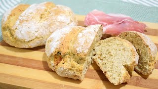 Pane fatto in casa senza lievito e senza lievitazione [upl. by Ttayh]