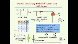 DIGITALTECHNIK  TUTORIAL 02 1 NAND NOR [upl. by Nauaj]