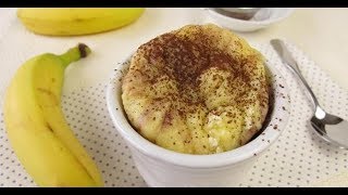 MUGCAKE BANANE CHOCOLAT RECETTE FACILE RAPIDE [upl. by Sergent]