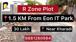 R zone Plot Near Kharadi Eon IT Park  Best Investment  Property Virtual Tour [upl. by Assili]