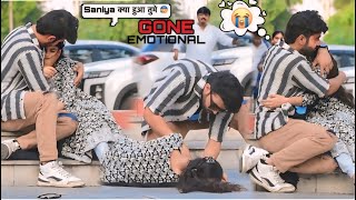 BEHOSHI PRANK FAIZAN 😰 Saniya क्या हुआ तुम को 😭​⁠saniaaRangrezz [upl. by Amal]