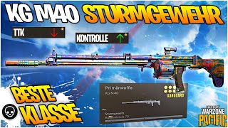 NEU KG M40 Setup in Warzone 💥 wenig Rückstoß Beste Klasse  Aufsätze  Warzone Pacific Season 2 [upl. by Ailyt]