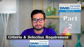 Study in Germany DAAD Scholarship 2023  Criteria amp Selection Requirement  Introduction  Episode 2 [upl. by Eeniffar]