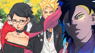 Borutos Timeskip Designs Explained  Boruto Two Blue Vortex [upl. by Tdnaltroc]