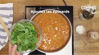 Tuto Dahl de Lentilles Corail aux Épinards [upl. by Nart]