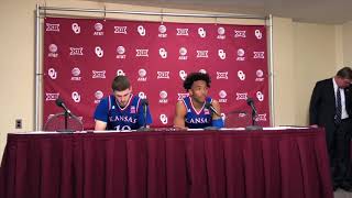 Devonte Graham talks about OU intentionally fouling Azubuike defending Trae Young [upl. by Heintz]