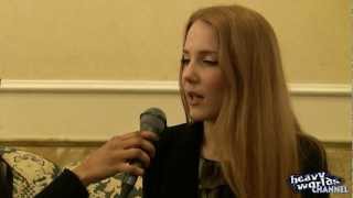 Simone Simons Epica Interview ENG  Heavyworldscom [upl. by Oneal]