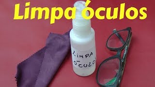 Como Fazer o Melhor Limpa Óculos Spray [upl. by Ennayram]