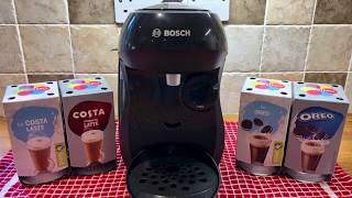 Tassimo by Bosch Happy TAS1002GB Costa  Oreo Coffee Machine from Currys [upl. by Courtland]