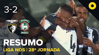 Portimonense 32 Marítimo  Resumo  SPORT TV [upl. by Martsen]