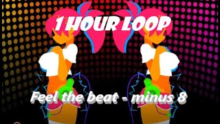 Feel the beat  Minus8 1 hour loop Tell me how to love drop  Tenebrax [upl. by Nisse27]