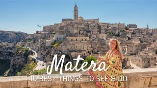 Matera Italy bucket list 10 best things to see and do in the Sassi of Matera [upl. by Rafferty707]