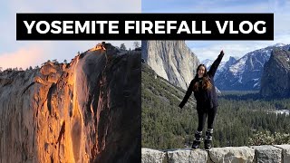 YOSEMITE FIREFALL IN FEBRUARY [upl. by Cinimod]