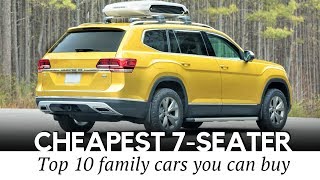 12 Cheapest 7Seater SUV Cars to Buy in 20182019 Detailed Review [upl. by Ahscrop]